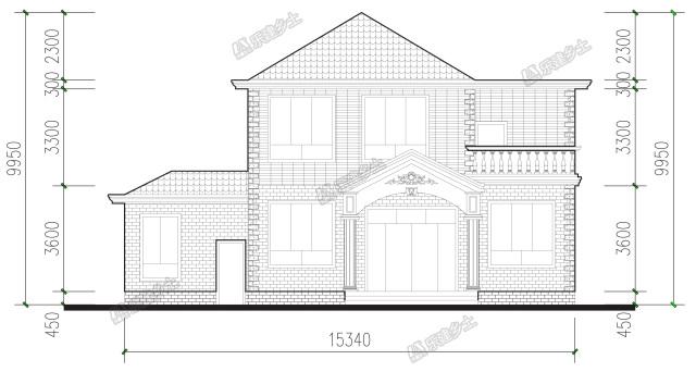15x9米二層簡(jiǎn)歐別墅設(shè)計(jì)，造價(jià)18萬(wàn)真的可以擁有么？