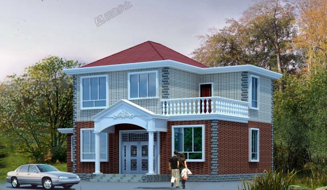 15x9米二層簡(jiǎn)歐別墅設(shè)計(jì)，造價(jià)18萬(wàn)真的可以擁有么？