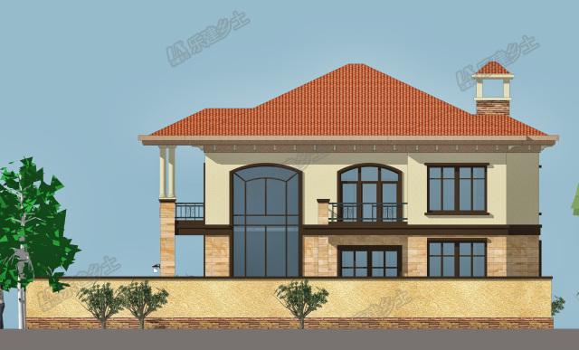 建一個(gè)這樣的二層歐式別墅，造價(jià)不高，里子面子全有啦！