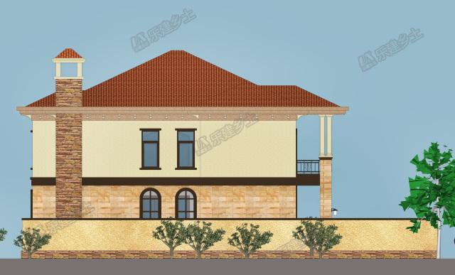 建一個(gè)這樣的二層歐式別墅，造價(jià)不高，里子面子全有啦！