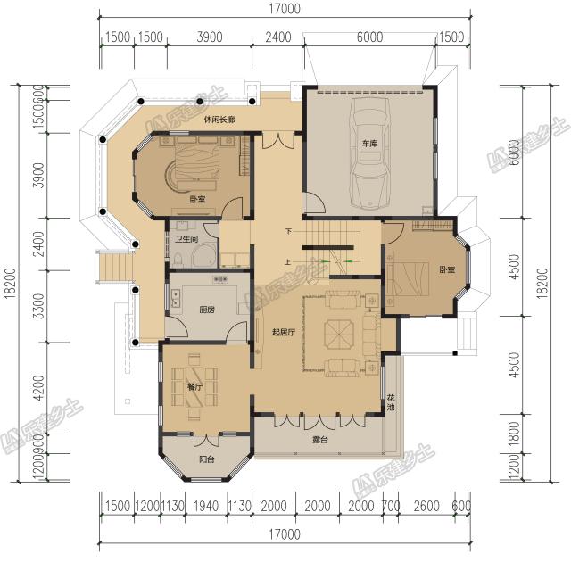 一所“內(nèi)外兼修” 的二層坡地住房設(shè)計(jì)，切勿錯(cuò)失圖紙呦！