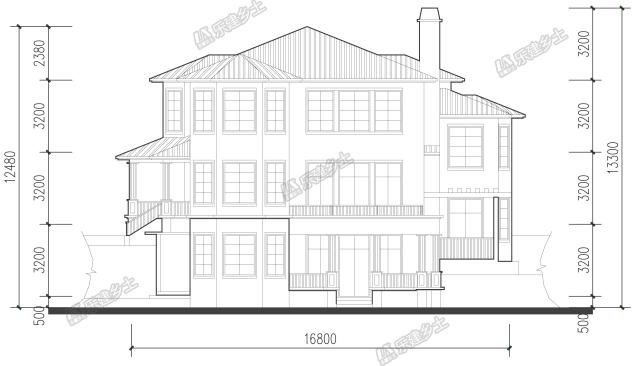 一所“內(nèi)外兼修” 的二層坡地住房設(shè)計(jì)，切勿錯(cuò)失圖紙呦！