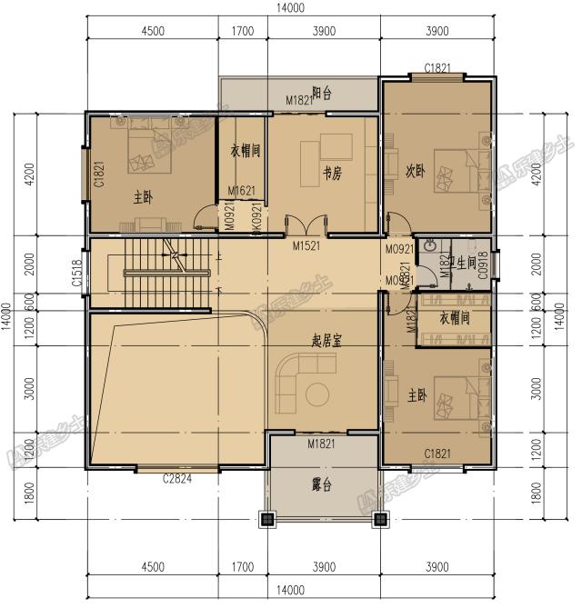 湖北二層歐式別墅設(shè)計，是誰把效果圖搬出來了？