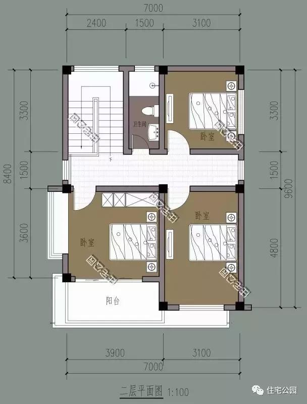 7X9.6米現(xiàn)代別墅，時(shí)尚、實(shí)用，造價(jià)僅12萬？
