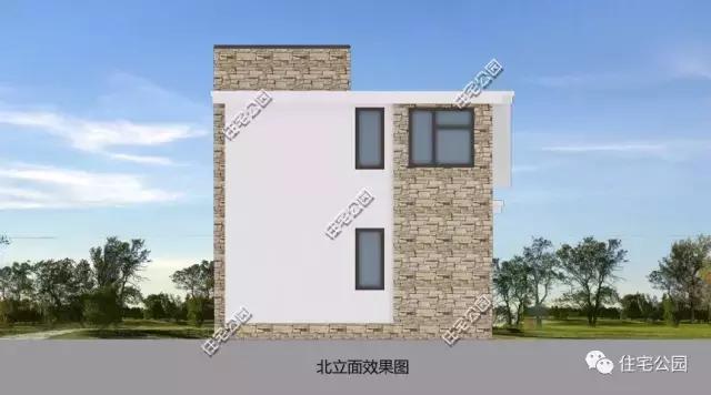 7X9.6米現(xiàn)代別墅，時(shí)尚、實(shí)用，造價(jià)僅12萬？