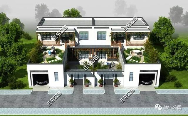 11套頂級現(xiàn)代平頂別墅，第5套馬云都愛，主體150萬不夠？