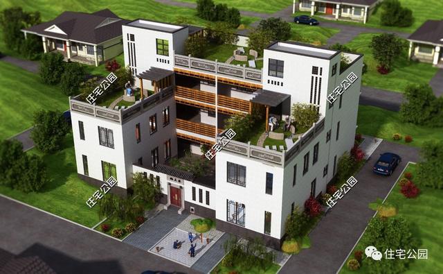 11套頂級現(xiàn)代平頂別墅，第5套馬云都愛，主體150萬不夠？