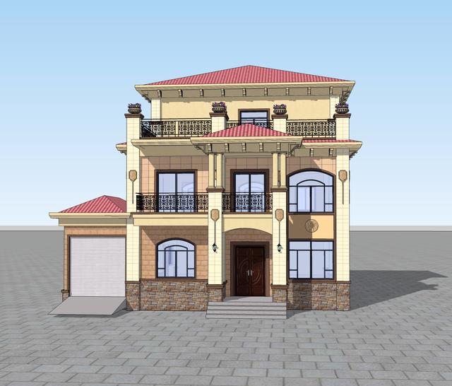 福利！三層高品質(zhì)自建別墅，附完整平面圖