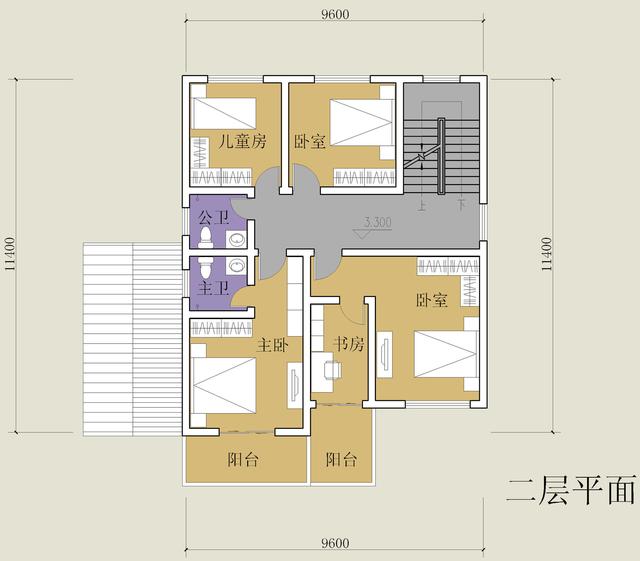 福利！三層高品質(zhì)自建別墅，附完整平面圖