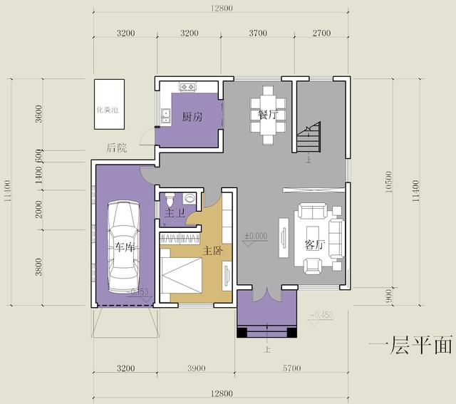 福利！三層高品質(zhì)自建別墅，附完整平面圖