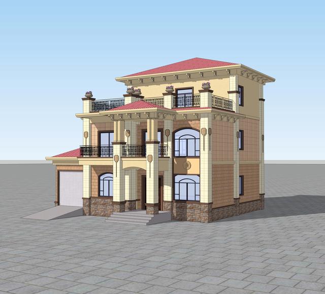 福利！三層高品質(zhì)自建別墅，附完整平面圖