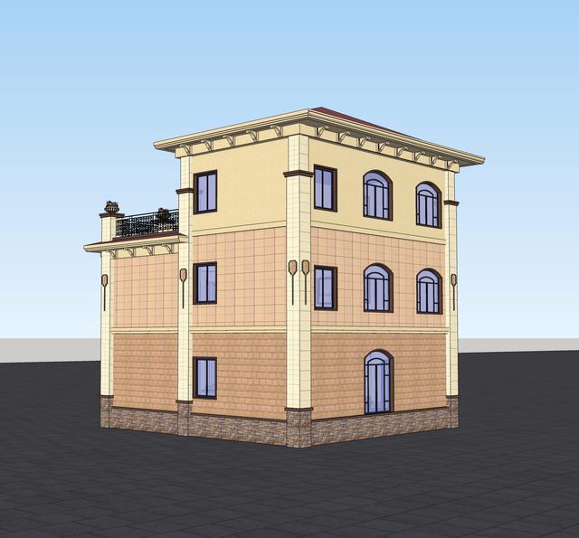 福利！三層高品質(zhì)自建別墅，附完整平面圖