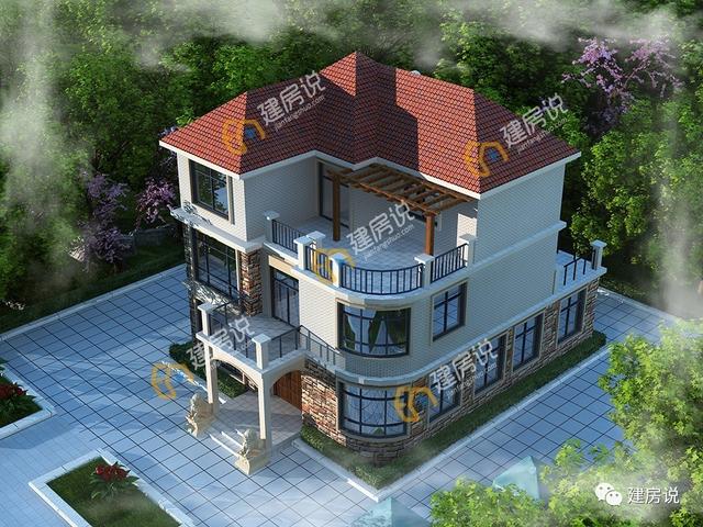 鏡頭下的漂亮房子，城里人都驚嘆農(nóng)村住上了別墅