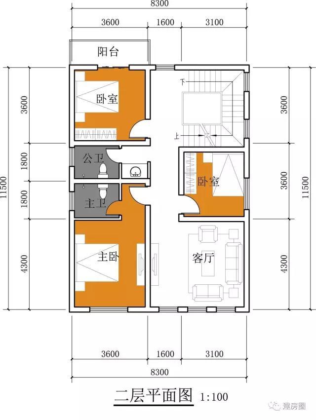福建老板只花28萬建4層現(xiàn)代徽派別墅！漂亮花園+大露臺