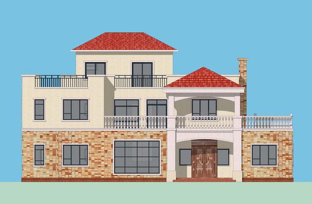 大氣實(shí)用農(nóng)村自建別墅，我也準(zhǔn)備回家建一套