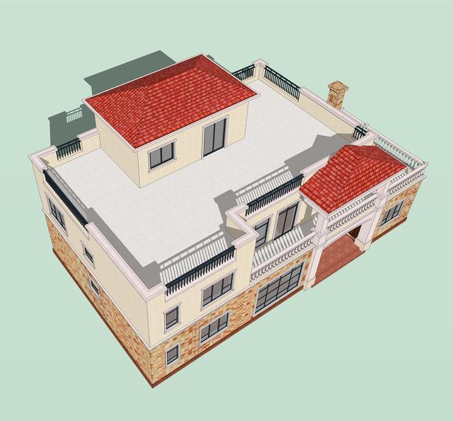 大氣實(shí)用農(nóng)村自建別墅，我也準(zhǔn)備回家建一套