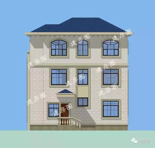 原來欣賞也是一種享受，三層漂亮帶大露臺歐式風(fēng)格別墅