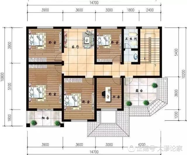 超多臥室?guī)к噹斓亩愚r(nóng)村別墅，鄰居說當(dāng)婚房很合適