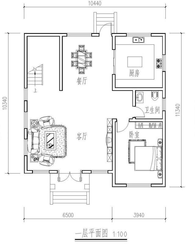 經(jīng)典三層農(nóng)村別墅戶型，既漂亮又便宜全家人都很滿意