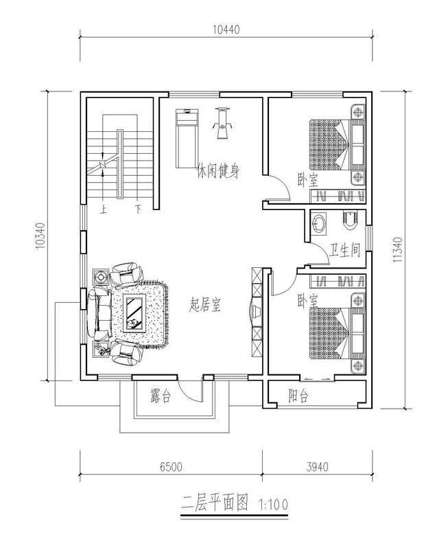 經(jīng)典三層農(nóng)村別墅戶型，既漂亮又便宜全家人都很滿意