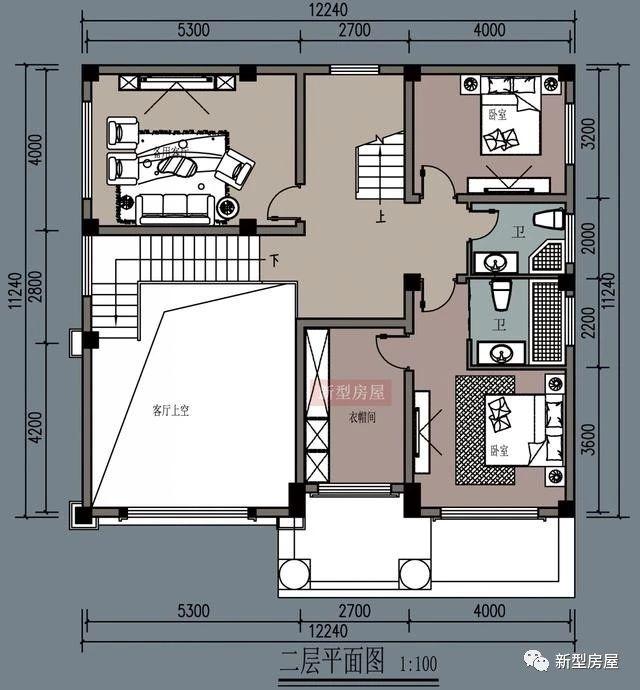 農(nóng)村自建房別墅最佳戶型圖排名前5榜，戶型4最受歡迎