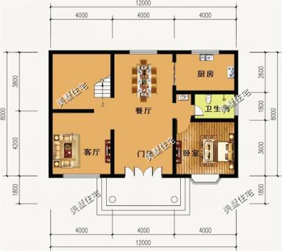 宅基地小？占地100平內(nèi)的自建房戶型大全，造價(jià)實(shí)惠