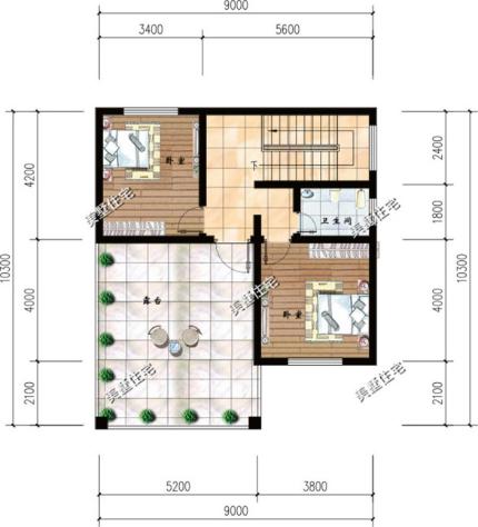 宅基地??？占地100平內(nèi)的自建房戶型大全，造價(jià)實(shí)惠
