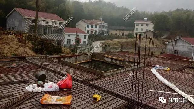 農(nóng)村自建二層住宅施工全過程，附多張施工圖