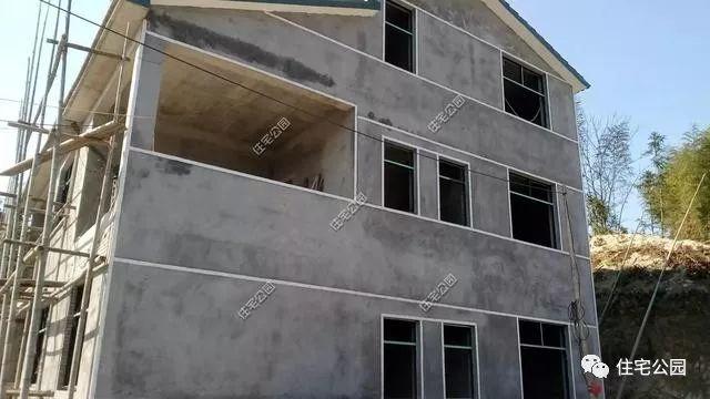 農(nóng)村自建二層住宅施工全過程，附多張施工圖