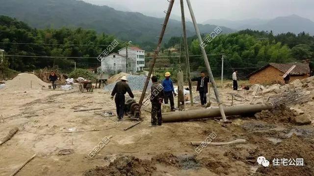 農(nóng)村自建二層住宅施工全過程，附多張施工圖