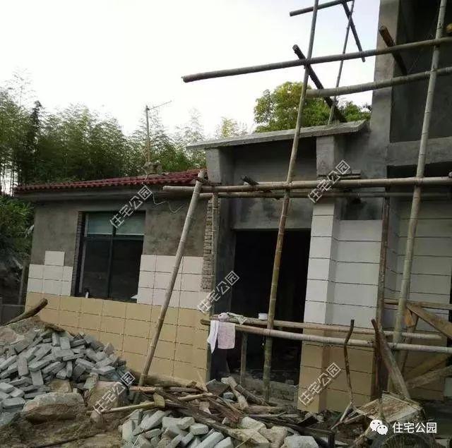 農(nóng)村自建二層住宅施工全過程，附多張施工圖