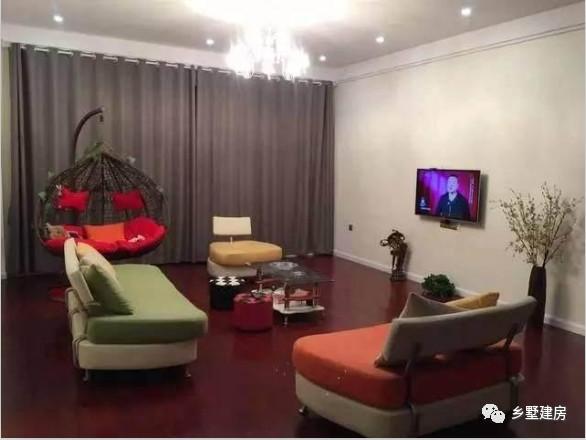 帶亭子的二層農(nóng)村自建房，附完工照和室內(nèi)裝修圖