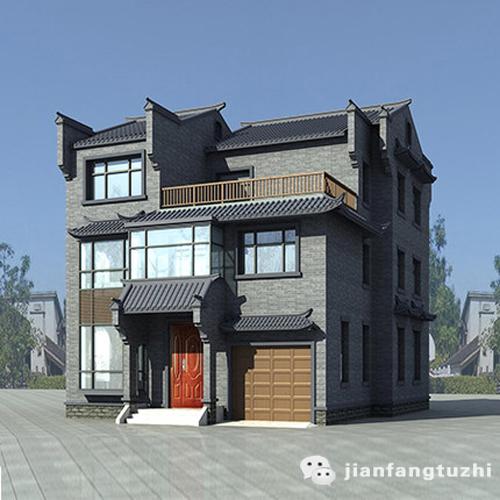 5款徽派風(fēng)格農(nóng)村自建房設(shè)計方案圖，喜歡徽派的收藏了