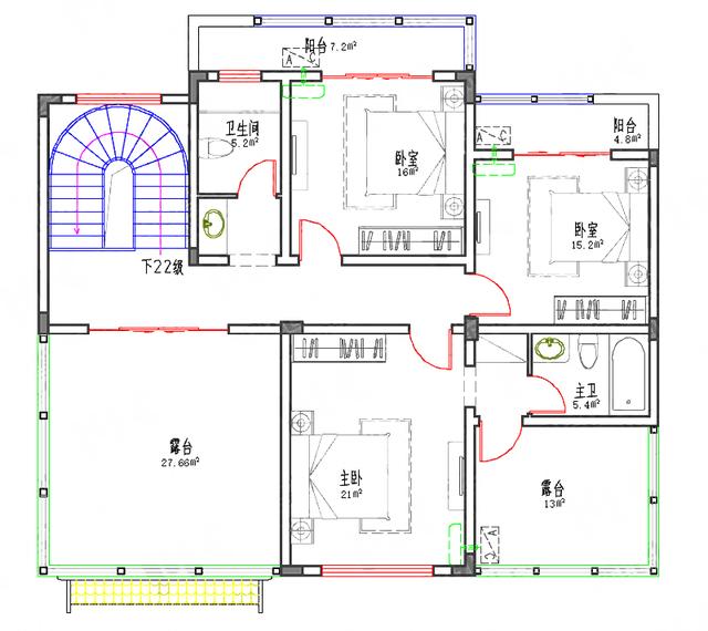 5款徽派風(fēng)格農(nóng)村自建房設(shè)計方案圖，喜歡徽派的收藏了