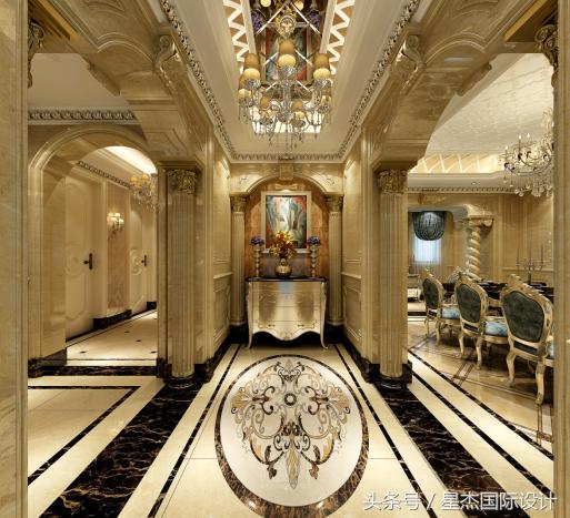 500平別墅豪華裝修案例，給你皇帝般的享受