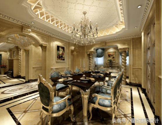 500平別墅豪華裝修案例，給你皇帝般的享受