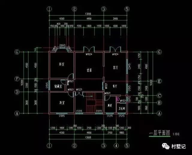 這款帶地下室的二層農(nóng)村小別墅戶型，鄰居們都來討圖紙