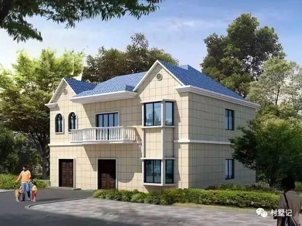 這款帶地下室的二層農(nóng)村小別墅戶型，鄰居們都來討圖紙