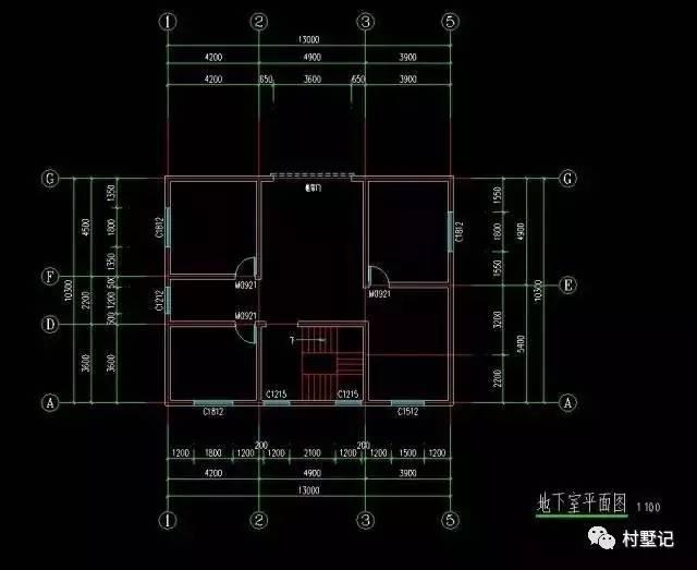 這款帶地下室的二層農(nóng)村小別墅戶型，鄰居們都來討圖紙