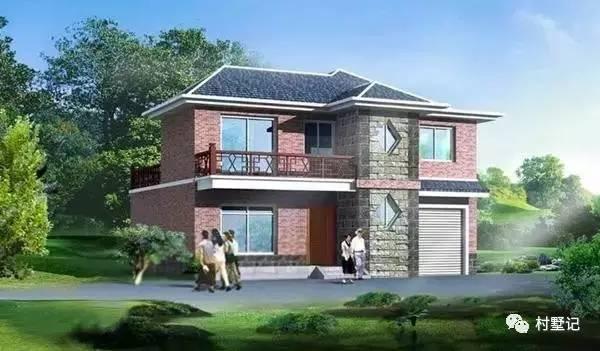 叔叔新建的二層農(nóng)村別墅，大家都夸他建得好