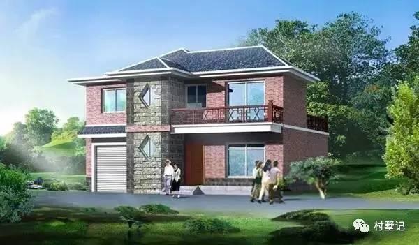 叔叔新建的二層農(nóng)村別墅，大家都夸他建得好