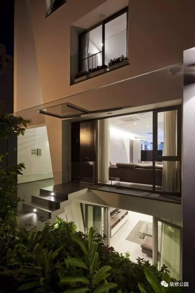 7.5X15米現(xiàn)代鄉(xiāng)村別墅，設(shè)計(jì)核心是采光，帶地下室含平面圖