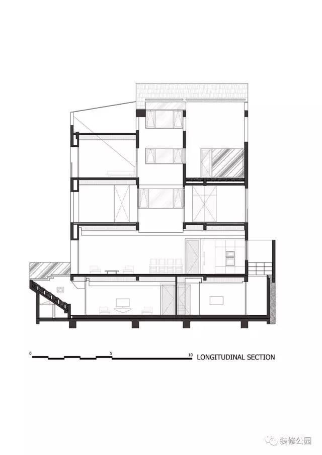 7.5X15米現(xiàn)代鄉(xiāng)村別墅，設(shè)計(jì)核心是采光，帶地下室含平面圖