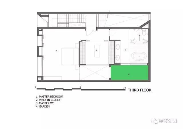 7.5X15米現(xiàn)代鄉(xiāng)村別墅，設(shè)計(jì)核心是采光，帶地下室含平面圖