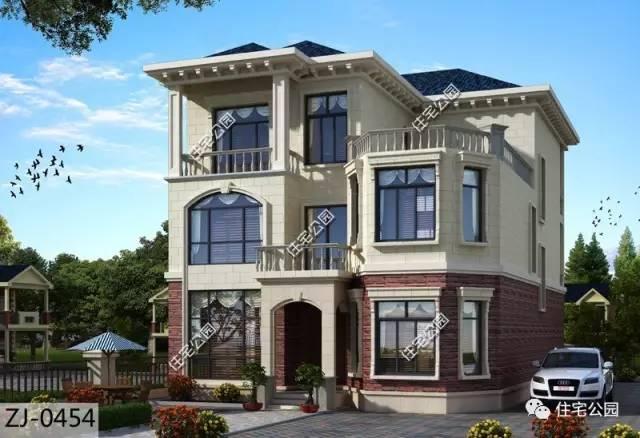 10X16米歐式別墅，外觀美，布局好，7臥室！