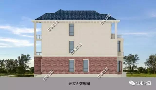 10X16米歐式別墅，外觀美，布局好，7臥室！