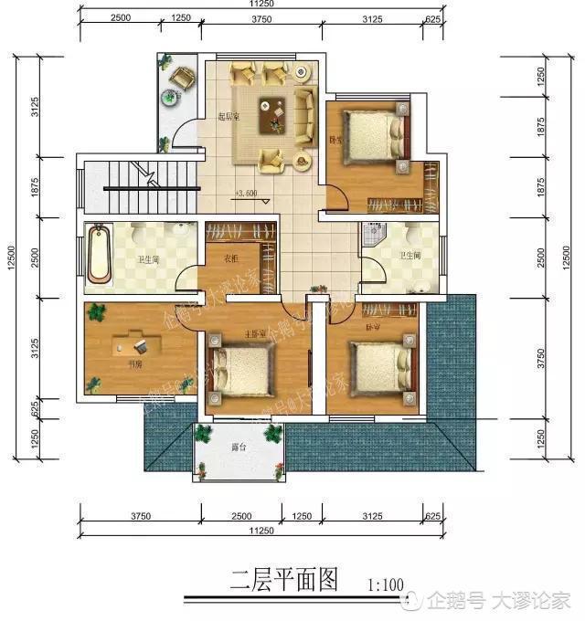 歐式風(fēng)格的三層農(nóng)村別墅，被這套別墅美到了