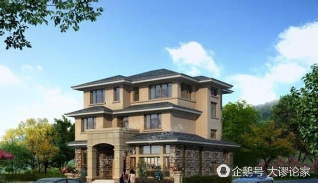 帶兒童房的三層農(nóng)村別墅，棋牌室露臺(tái)樣樣都有