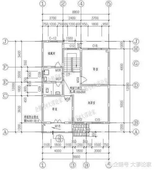 9X12米二層農(nóng)村別墅，不超過規(guī)定面積還能有小院