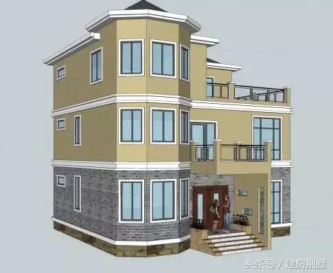 太霸氣了！江西兄妹用1000多平米建兩棟三層別墅